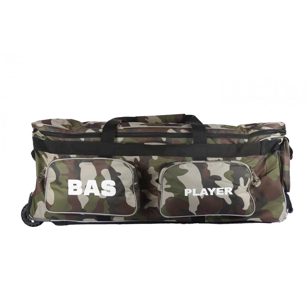 BAS Vampire CE Player Nylon Cricket Kit Bag with Wheel (Colour May Vary) (B078JJ7XK8) Amazon Price History, Amazon Price Tracker