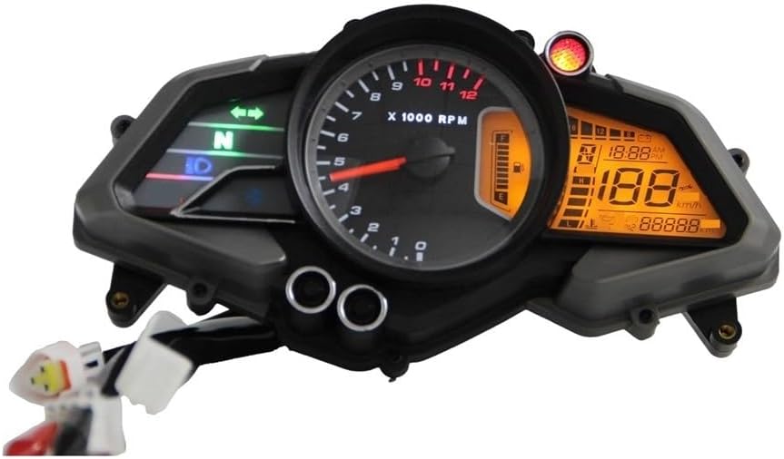 Motorcycle Odometer Gauge For 200NS Tachometer Digital Odometer Motorcycle Tachometer Meter Gauge Instrument