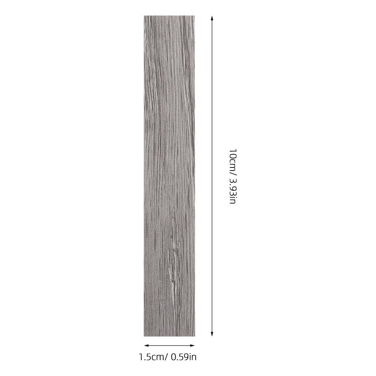 40Pcs Grey Wood Doll House Flooring Miniature Floor Tiles for Doll House Accessories Diy Crafts Durable Dollhouse Floorboards - Image 3