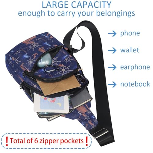 Mochila de hombro compacta de estilo marinero ideal para tus viajes y paseos urbanos 6