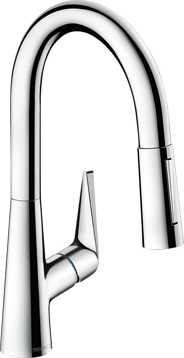 hansgrohe Talis M51 Miscelatore cucina monocomando 160, doccetta estraibile, 2 getti, cromo, 72815000