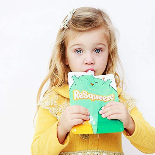 ReSqueeze Reusable Food Pouch Combo (6-Pack)