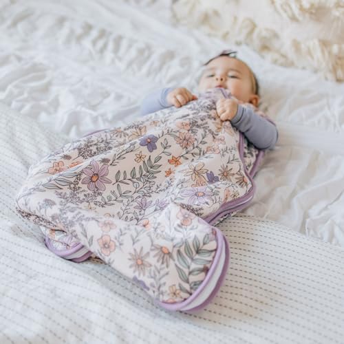 Image of Premium 3-Layer Knit Sleep Bag 1.7 TOG inchFlora inch by Copper Pearl