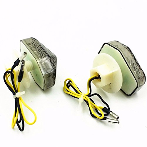 Smoke Motorcycle Flush Mount LED Turn Signal For Suzuki SV 650 1000 Bandit 600 1200 1250 Sport Bike DL