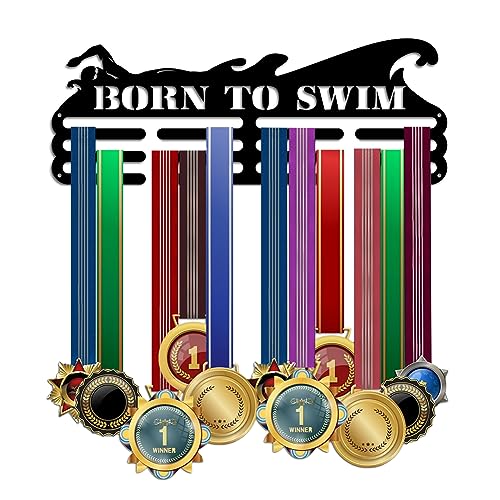 PH PandaHall Swimming Medal Hanger Medal Display Award Ribbon Hanger 3 ...