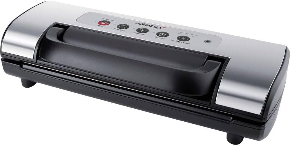 StebaPowerful Vacuum Sealer with Double Weld, for Films and Bags up to 30 cm Wide, Suction Speed: 12 L/min, VK 12