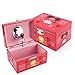 FALUOS Musical Jewelry Box with Spinning Cute Princess Music Box Jewel Storage Case Best Gift Toys for Girls