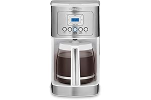 Cuisinart DCC-3200WP1 PerfecTemp 14-Cup Glass White Coffee Maker