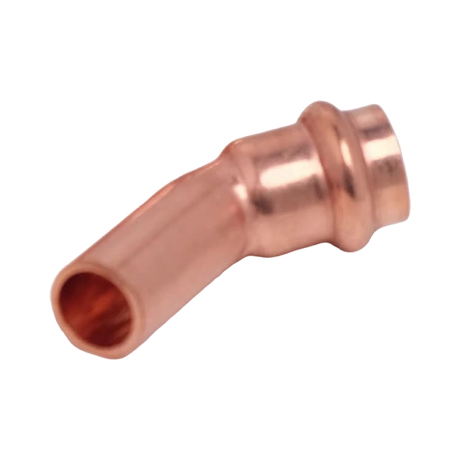 V Shaped 45 Degree Socket Elbow Copper Elbow Pipe Fitting Water Heating Fittings Joint for Home Plumbing Systems V Shaped Degree Socket