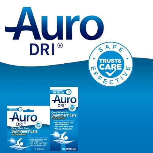 Auro Dri Swimmer's Ear Drying Drops, Fast Relief, 1 Fl Oz. (Pack Of 3) #TOP4