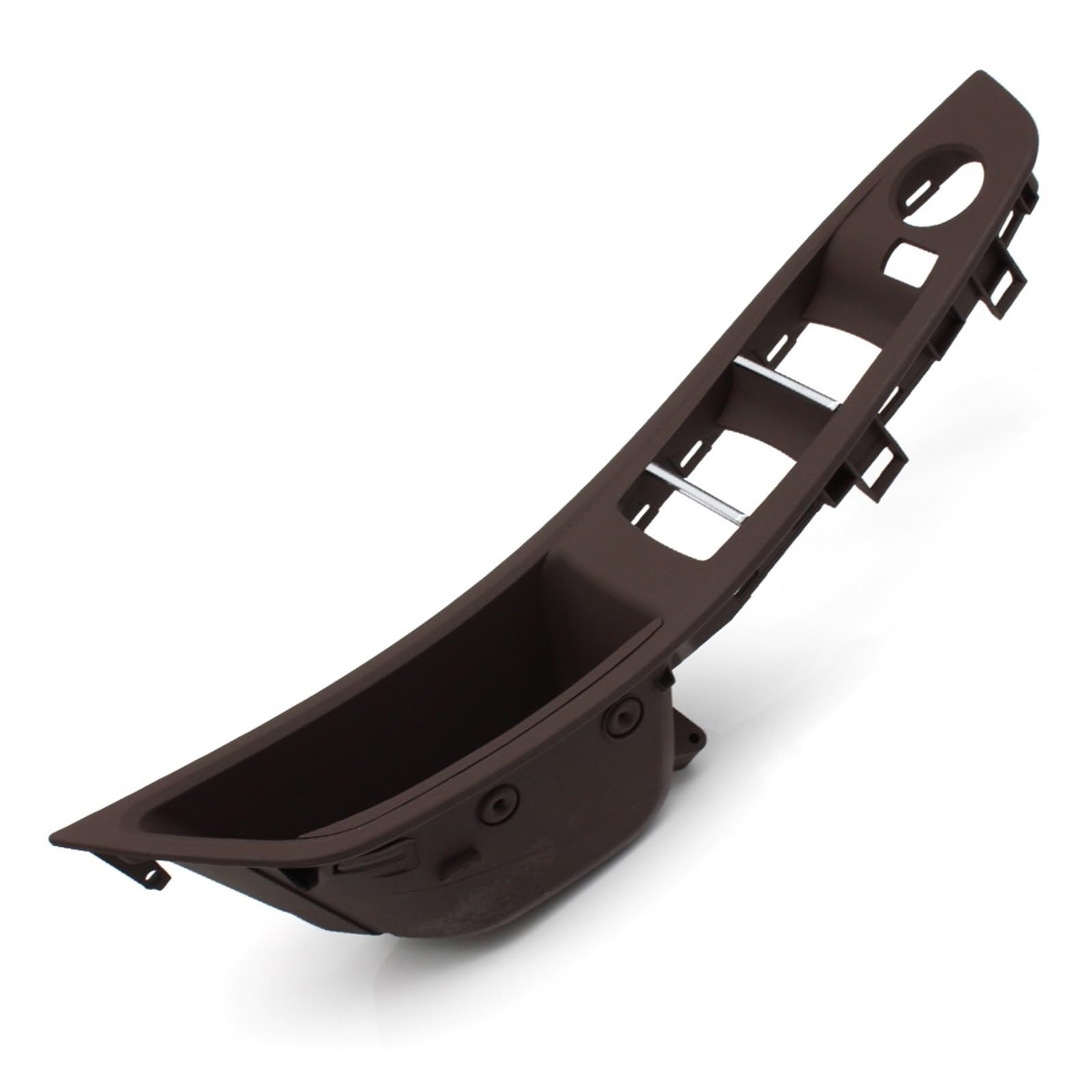 OEXRIGRU Car Interior Door Handles for BMW 5 Series F10 F11 F18 520 523 525 528 530 2010-2017 Car Interior Door Armrest Panel Handle(Model B Moka)
