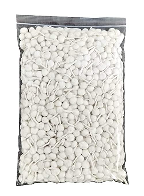 RK Trends Phool Batti Round Cotton Wicks for Diya, GOL Batti for Puja (White-Plain, Pack of 500Pcs)-picture-12