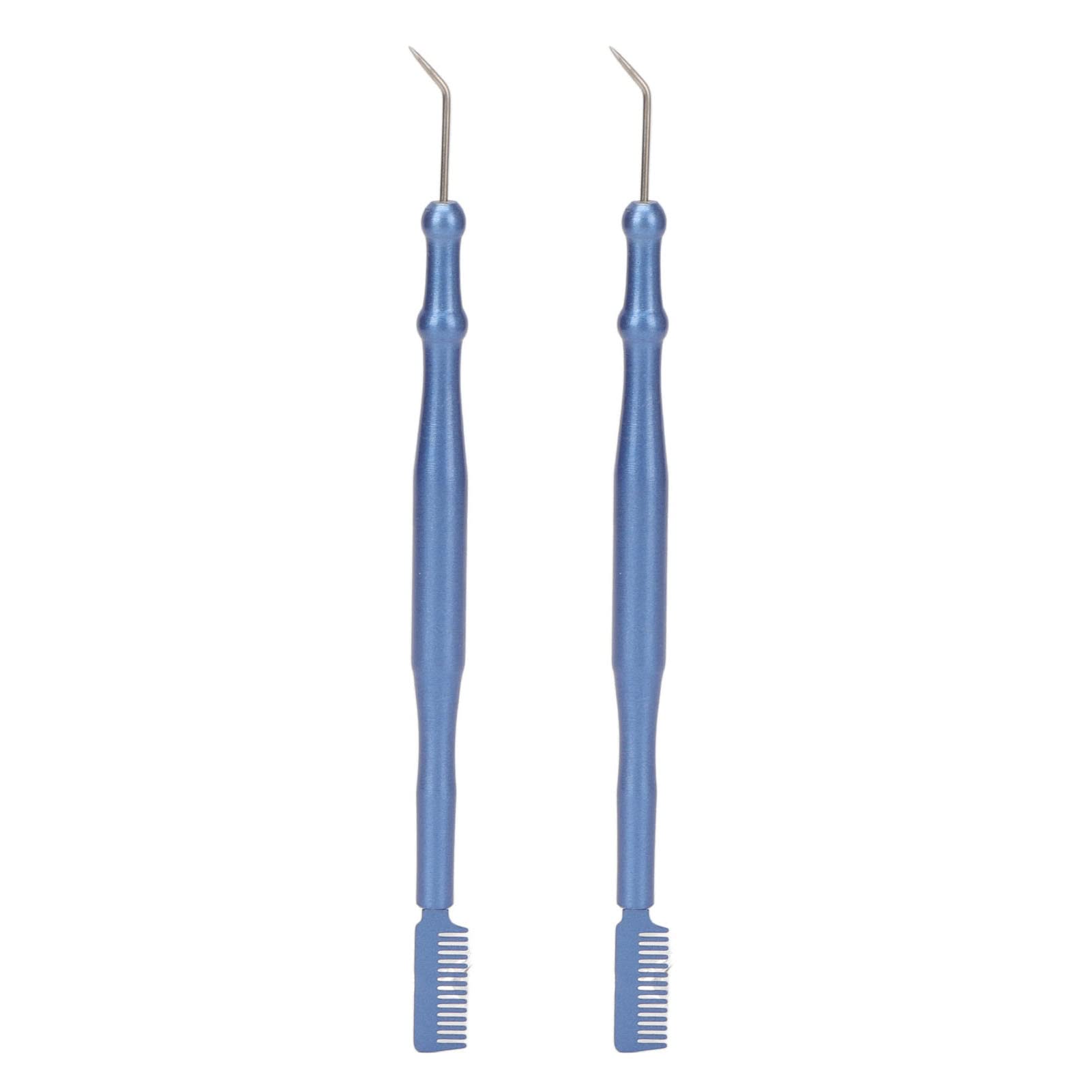 Herramientas para Permanente de Pestañas, Herramientas para Levantar Pestañas, Compactas, Portátiles para el Hogar, 2 uds. (BLUE)