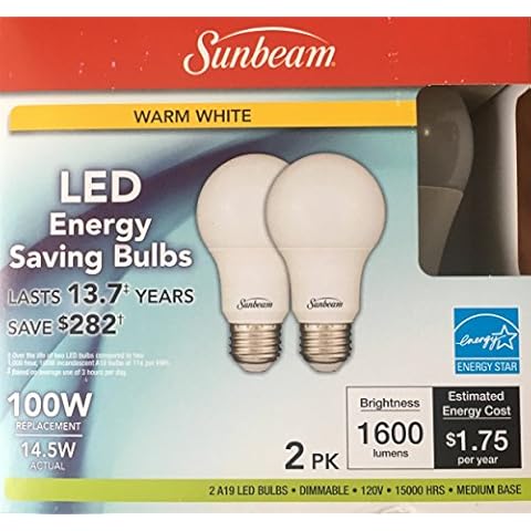 Bombillas LED Sunbeam 100W Regulables Cover