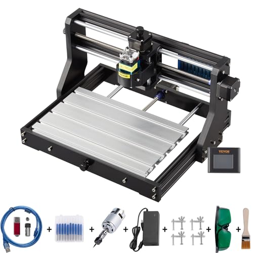 Imagen de VEVOR Grabado Láser Cnc 3018 Pro Cnc 3018 500mw Máquina CNC Grabador Láser Máquina de Grabado Láser para Madera Cuero Plástico