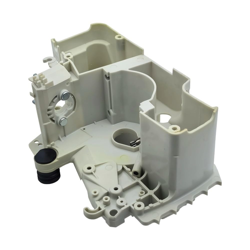 WANGLCNSDB Parti del Tosaerba Carter Motore alloggiamento W/tendicatena regolatore Adatto for STIHL MS170 MS180 MS 170 180 017 018 Parti Motosega