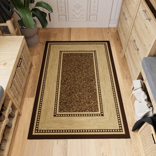 Ottomanson 3x5 Border Area Rug
