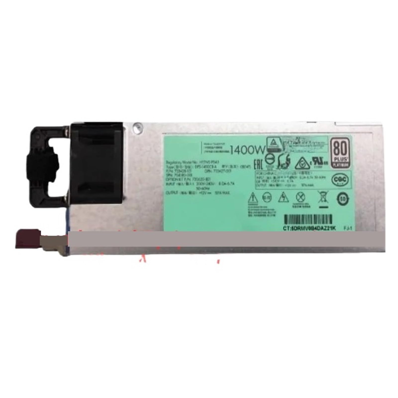 Alimentation 1400W DPS-1400CB pour contrôleur de serveur