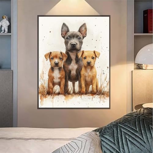 Kit complet broderie diamant strass point de croix grand format 60x80 - 2
