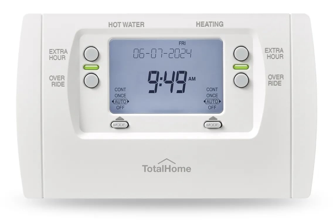 Honeywell TotalHome 2 Channel 7 Day Programmer TTH2CT