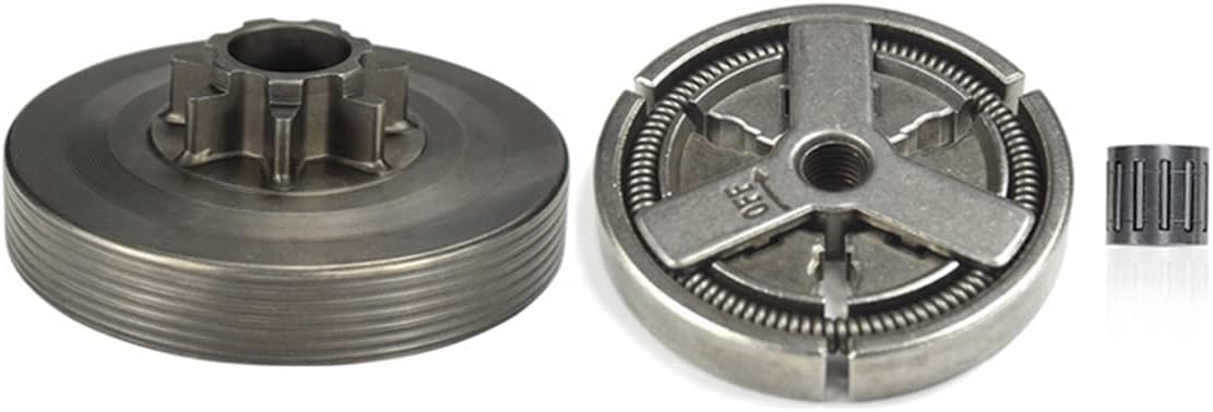 Patio, Lawn & Garden Chainsaw Clutch Drum Clutch for 4500 5200 5800 45cc 52cc 58cc Spare Parts for Chainsaw Garden Tools Outdoor Powertool Parts & Accessories (Color : 3pcs)