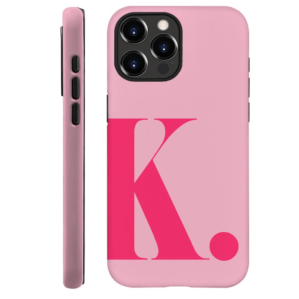 DAIZAG Case Compatible with iPhone 17 16 15 14 13 12 11 Pro Max/Pro/Air/Plus,Custom Name Monogram 017 Phone Case Shockproof Personalized Large Initial