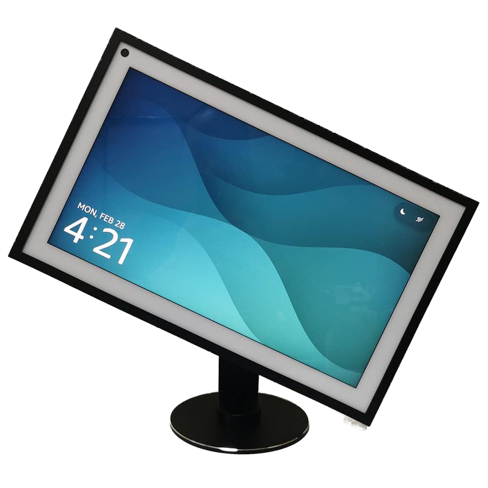 Amazon Echo Show 15 Stand Swivel and tilt, Only Made for Echo Show 15 Three Rotating shafts The Base is Made of Aluminum Which Makes The Product More Beautiful and Longer Service Life Black 025-01CA