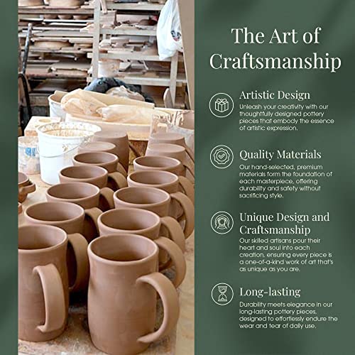 ALWAYS AZUL POTTERY Wide Bottom Travel Mug in Indian Summer Glaze Handmade Ceramic Coffee Mug - Stylish and Unique Handcrafted Artistic Drinkware - Polished Clay Cups, Great for Coffee, Tea, & More