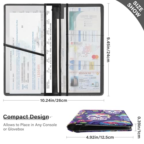 Porta Documentos para Auto Multicolor miniatura 3