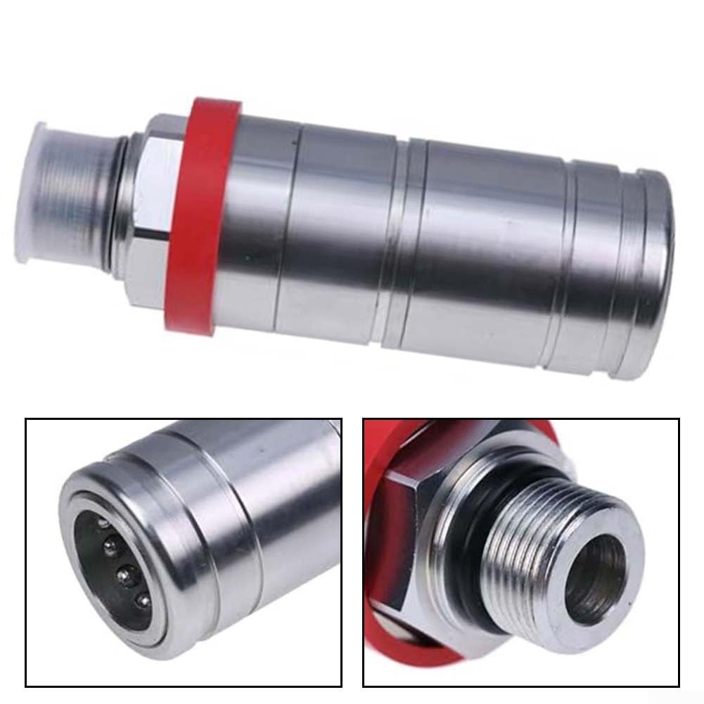 Acoplador rápido hidráulico hembra AL221083 para tractores, rosca M22 x 1,5, rosca de acero para 6100 6400 7430 4045D