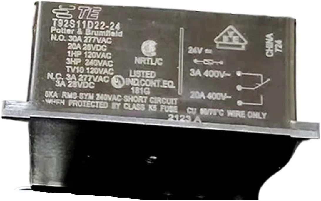 2 PCS 24V Relay T92S11D22-24 24VDC 30A 8Pins