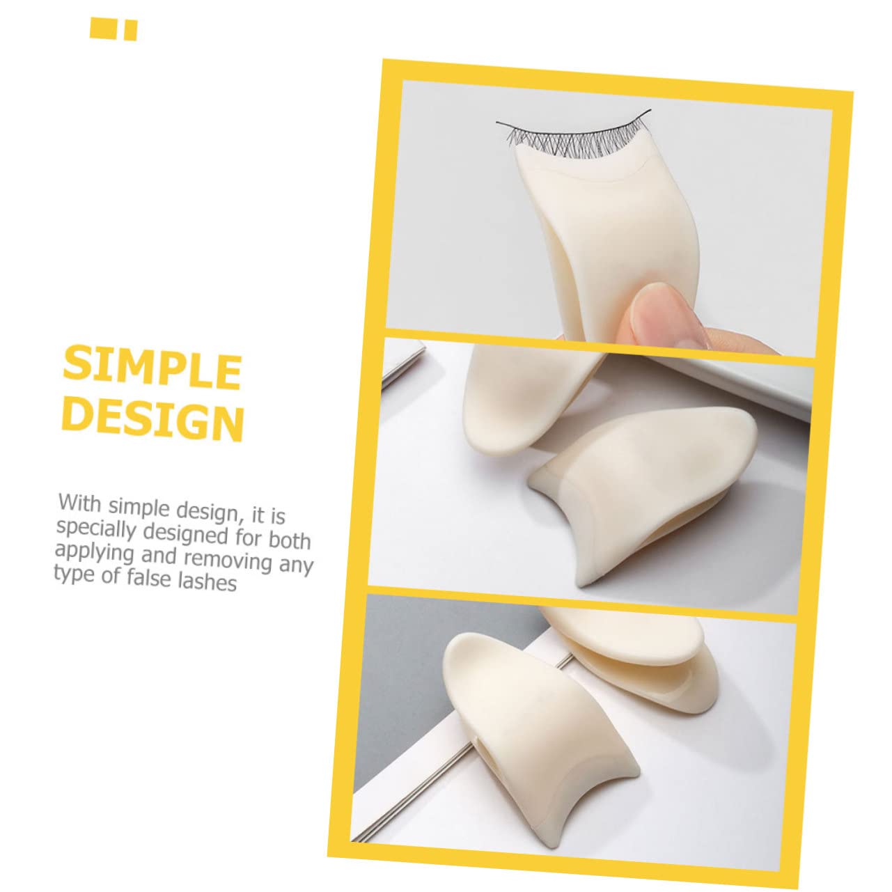 FOMIYES 5 Juegos De Elegantes Para Pestañas Esenciales De Maquillaje Para Mujeres Fáciles De Usar Y Limpiar 4 Piezas X 5