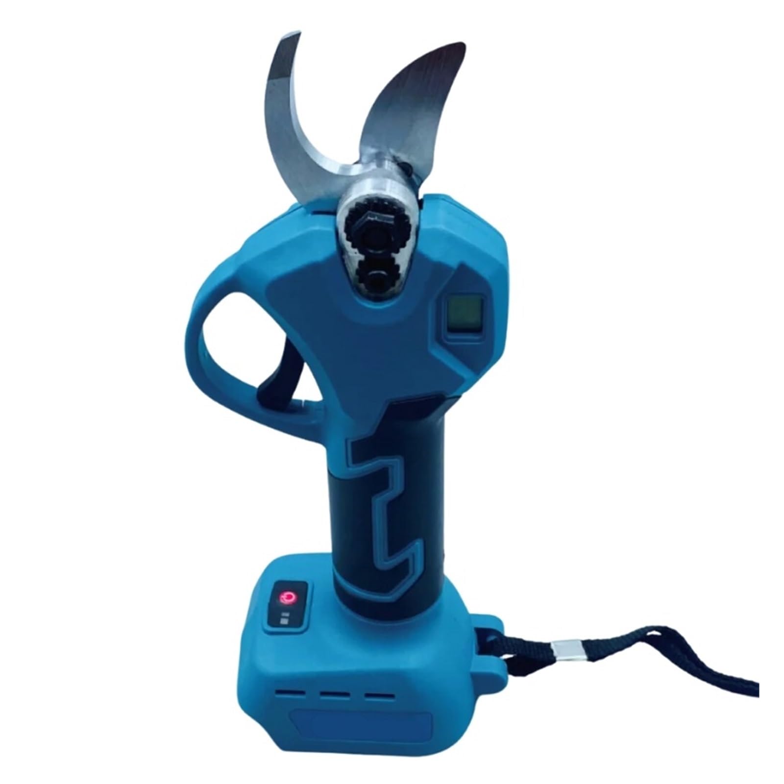 Tijeras de podar eléctricas con pantalla LED sin escobillas, cortador poda, herramienta profesional jardín en maceta for árboles frutales, batería 18V(1battery 1charge)