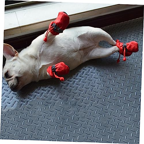 Chaussures pour chiens de hiver antidérapantes bottines chaudes protection pattes - 7