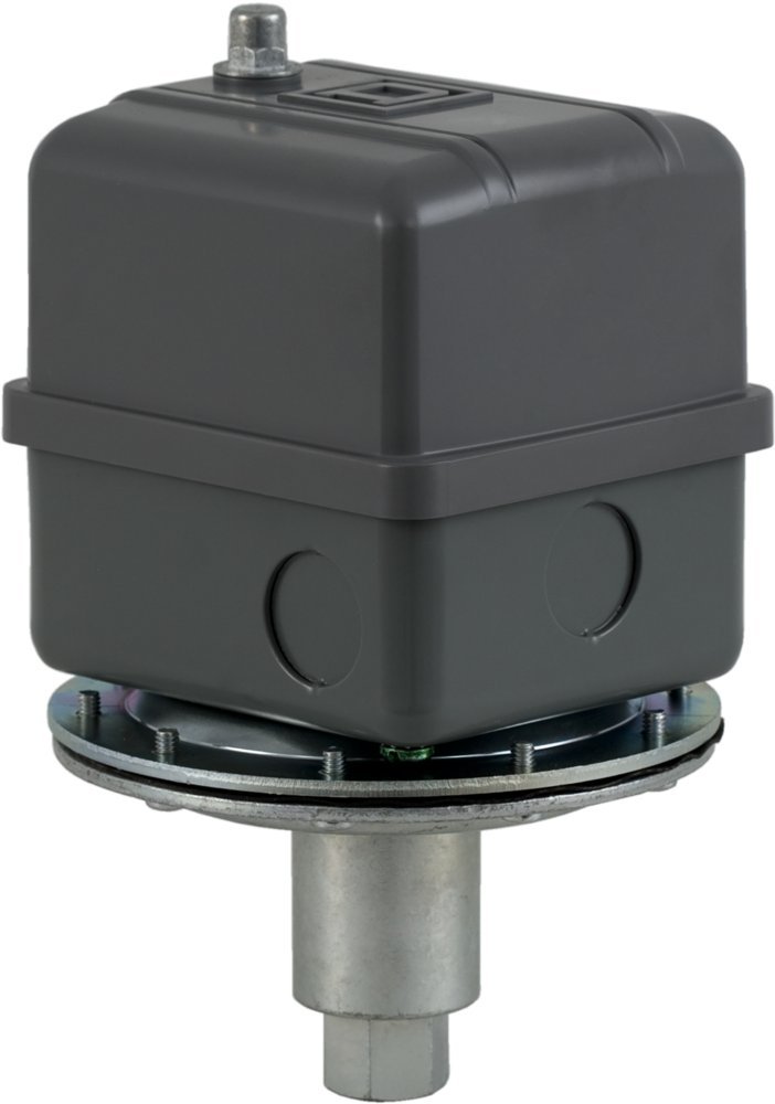 Telemecanique Sensors 9016GVG1J10 Commercial Electromechanical Vacuum Switch, Nema 1, Dpdt, 5-25 In. of Hg Cut-Out Range, 16.5-25 In. of Hg Settings