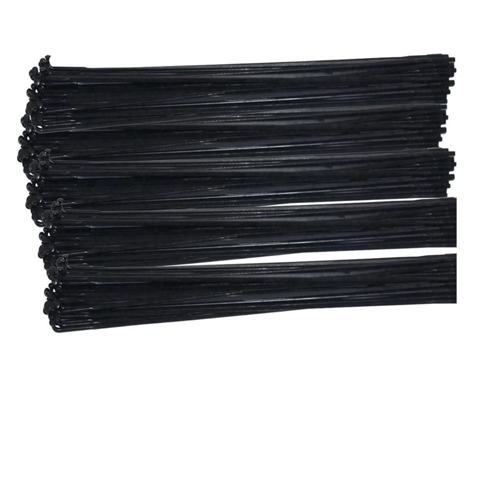 JIASHUNHE Cycling Spokes With Alloy Spoke Straight Pull For Road Bike MTB(Straight 24 Pcs)