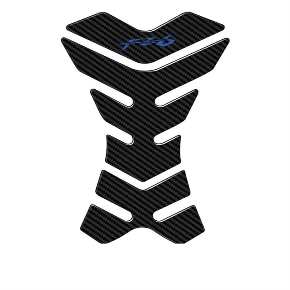 TYMUS Adesivi per Moto 3D Carbon-Look Motorcycle Tank Pad Protector Decal Stickers Custodia per Ya&ma&ha FZ6 FZ6N Tank FZ 6 Tutti Gli Anni (Color : 778)