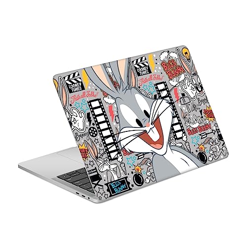 Autocollant MacBook Pro 13 A2338 Looney Tunes Bugs Bunny en vinyle résistant