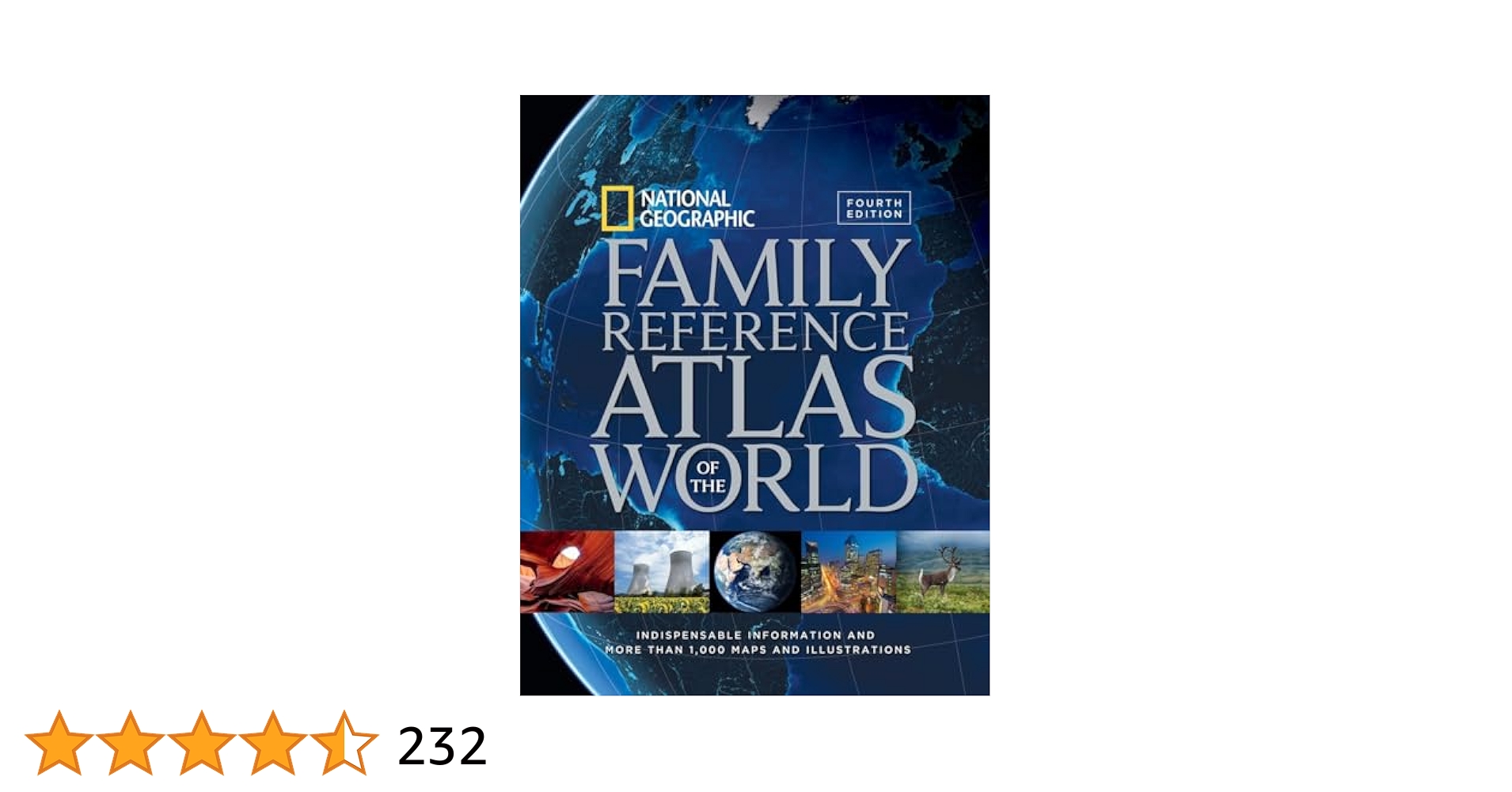 新品　Family Reference Atlas of the World National Geographic Family Reference Atlas 5th Edition