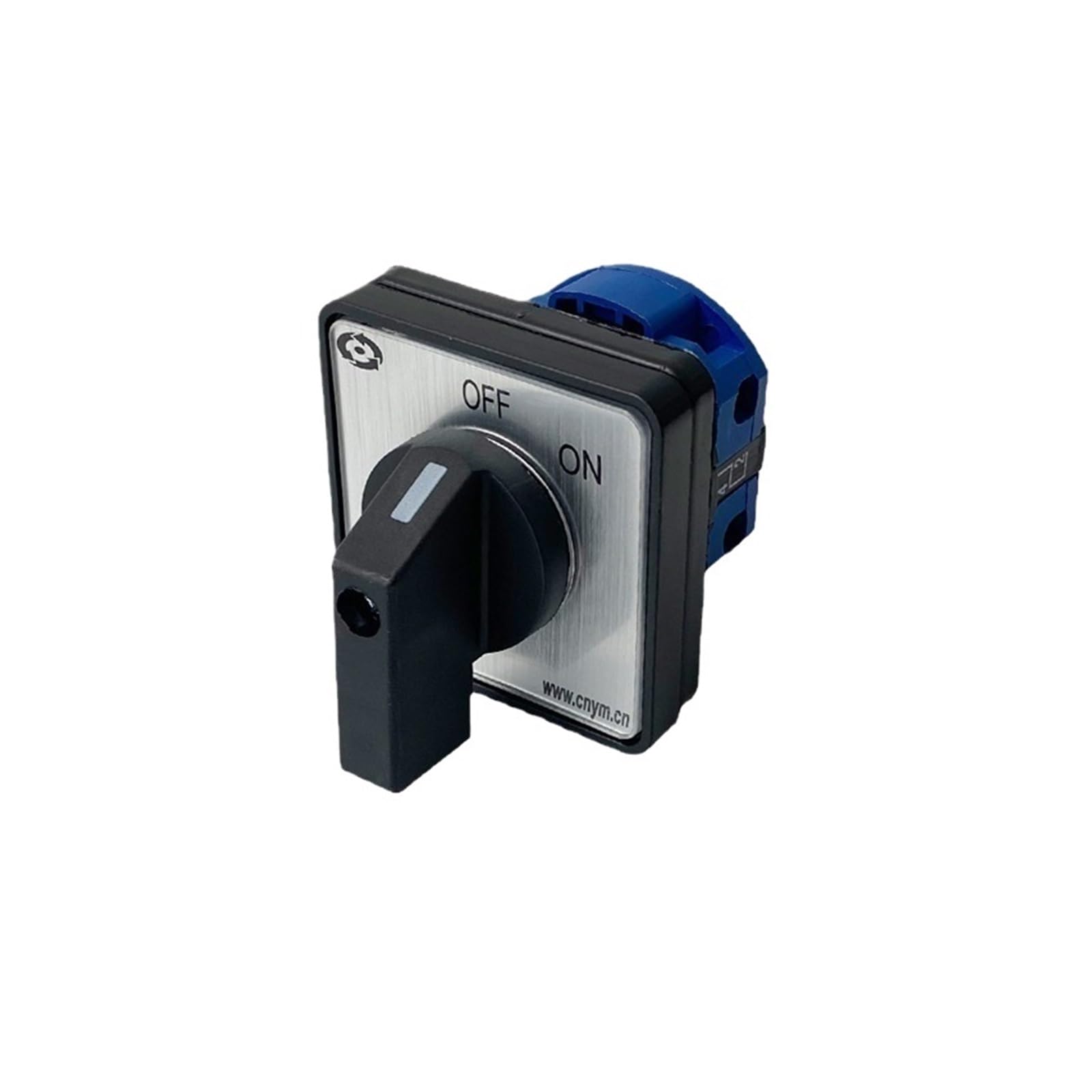 BKGWCSOR YMW26-20/1M Waterproof IP65 Rotary Cam Switch Changeover Control Circuit 690V 20A 1 Pole with Protective Box LW26 LW28 LW39B(Off-ON) Switches