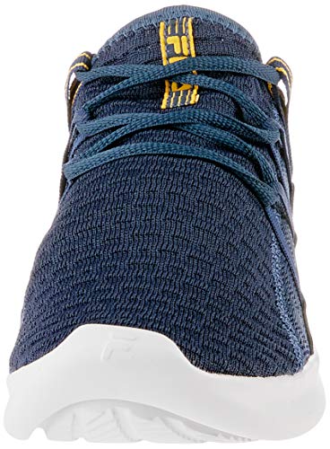 Tênis Quark, Fila, Masculino, Azul (Marinho/Preto/Amarelo), 40