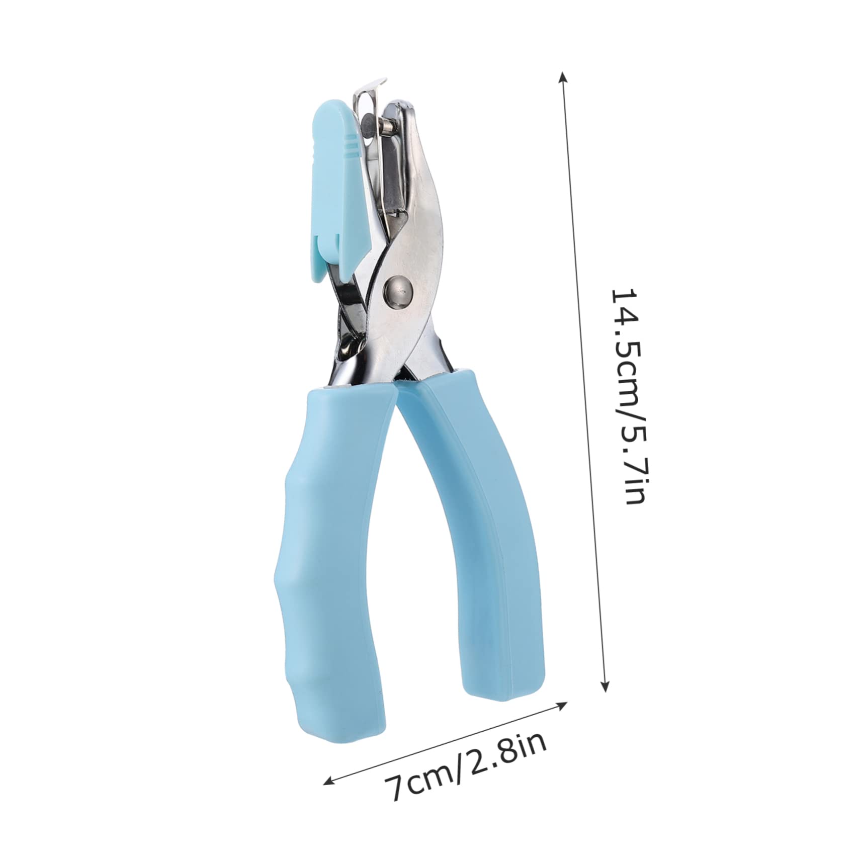 DOITOOL Leather Hole Punch Plier Durable Strap Punching Tool for Crafting and Repairs Spring Action Design for Easy Use Various Surfaces for Jewelry Making and Leatherwork
