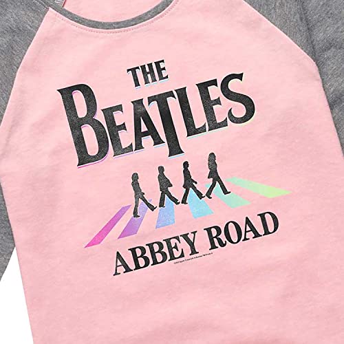 HYBRID APPAREL - The Beatles - Abbey Road - Girls Toddler and Youth Raglan3