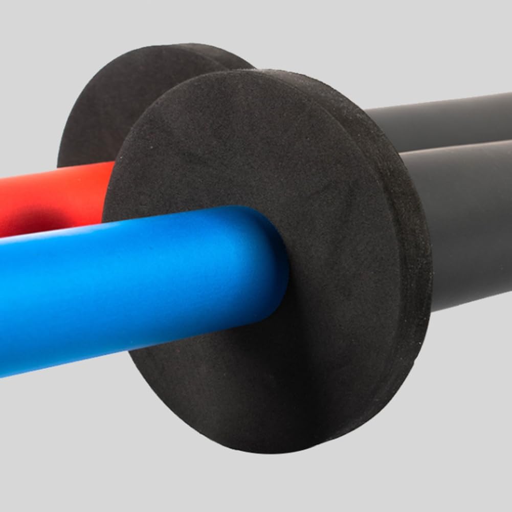 Juego de 2 Palos de Entrenamiento con Antideslizante, Juguete de Espuma para Practicar Esgrima con Espada, Regalo de 70 cm