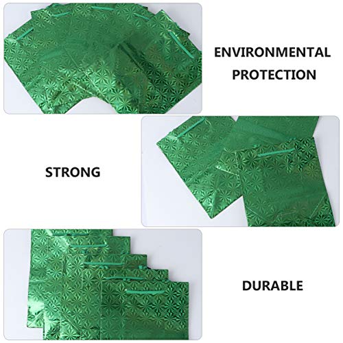 Bolsas de Natal BESTOYARD com 12 peças, sacolas de presente de papel natalino, sacolas de festa com