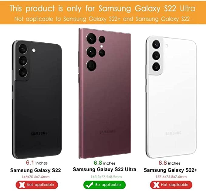 Image of DIZORO Microfiber Candy Case Compatible for Samsung Galaxy S22 Ultra Shockproof Slim Back Cover Liquid Silicone Bumper Camera Protective Phone Cover (Purple)