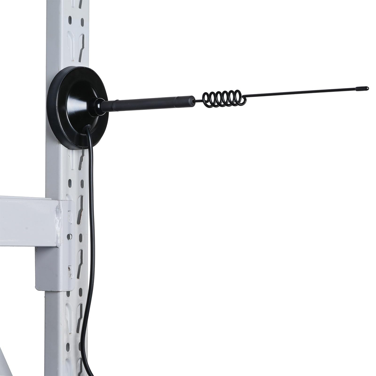 Bingfu Antenne CB Veicolare 27 MHz Flexible Mâle UHF PL259 et BNC 2.5 dBi | Base Magnétique, Câble RG58 3 m, pour Radio CiBi Mobile, Camion Camping Car SUV, Cobra Midland Uniden Maxon President