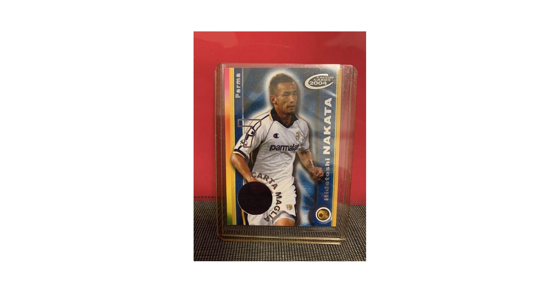 Amazon.co.jp: 中田英寿 ジャージカード パルマ calcio2004