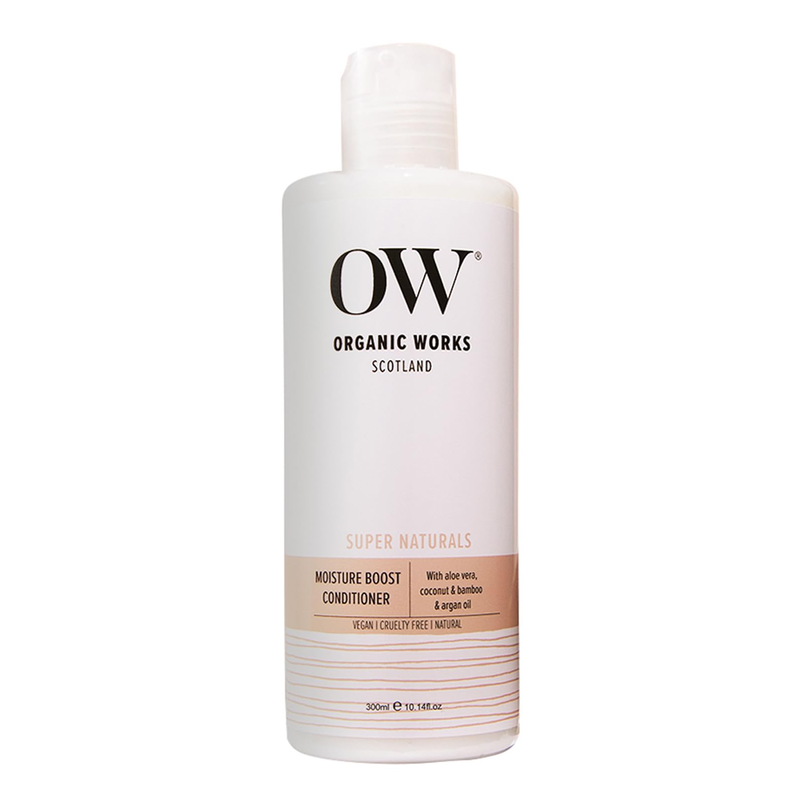 Super Naturals Moisture Boost Conditioner by Organic Works for Unisex - 10.14 oz Conditioner