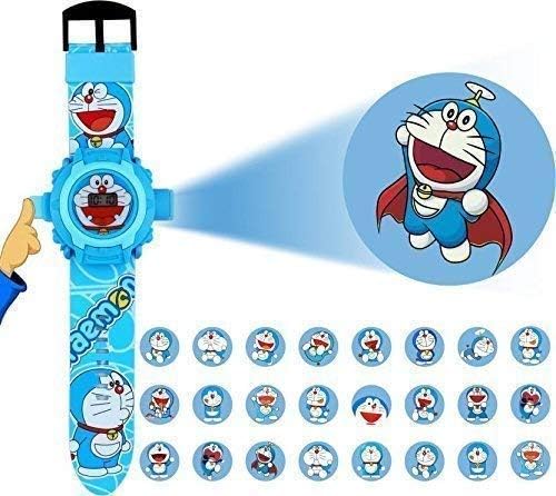 Doraemon Projector Watch Digital 24 Images Doraemon Projector || Unique Watch for Gift || Pack of 1